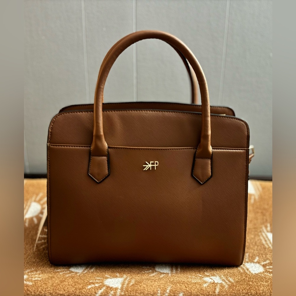 Freshly Picked Brown Structured Baby Bag